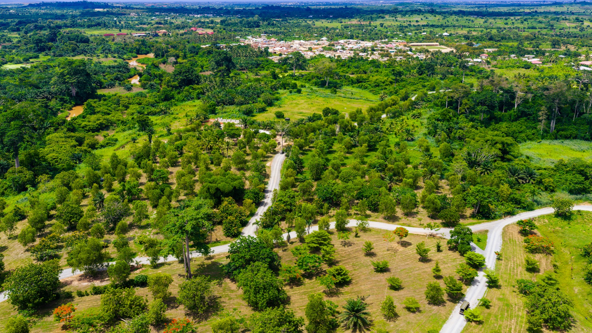 Aerial Resort View